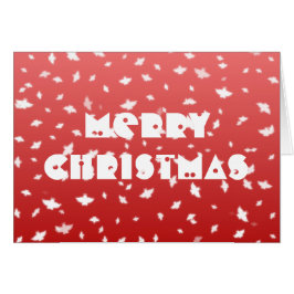 クリスマスエンジェルスのグリーティングカード