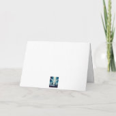 クリスマスエンジェルスクリスマスカード サンキューカード (裏面)