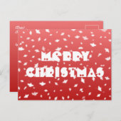 クリスマスエンジェルズポストカード ポストカード (正面/裏面)