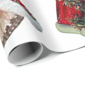 クリスマスエンジェルズラッピング紙 ラッピングペーパー (ロールコーナー)