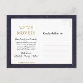 クリスマスエンジェルタウンフォークアートホリデームービング 案内ポストカード (裏面)