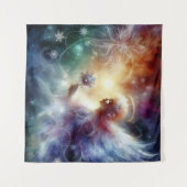 クリスマスエンジェルタペストリー タペストリー (正面(横))