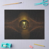 クリスマスエンジェルティッシュペーパー 薄葉紙 (クラフト)