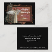 クリスマスエンジェルデザイン1名刺 名刺 (正面/裏面)