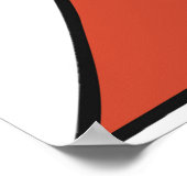 クリスマスエンジェルドラマーホリデーミュージックデザイン ポスター (角)