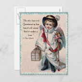 クリスマスエンジェルハート シーズンポストカード (正面/裏面)