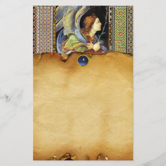 クリスマスエンジェルバイフィリピンリッピパーチメント 便箋 (正面)