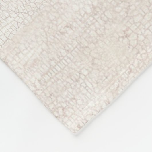 クリスマスエンジェルビレッジピースオンアースモノグラム フリースブランケット (角)