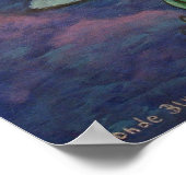 クリスマスエンジェルプリント ポスター (角)