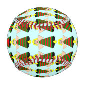 クリスマスエンジェルベル野球 野球ボール (裏面)