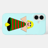 クリスマスエンジェルベルiPhoneケース Case-Mate iPhoneケース (裏面 (横))