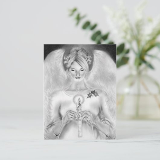 クリスマスエンジェルポストカード シーズンポストカード (スタンド正面)