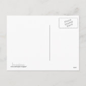 クリスマスエンジェルポストカード – Burne-Jones – 赤 シーズンポストカード (裏面)