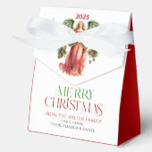 クリスマスエンジェルメリークリスマスフェスティバルタイポグラフィ フェイバーボックス (正面)