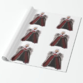 クリスマスエンジェルラッピング紙 ラッピングペーパー (アンロールド)