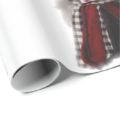 クリスマスエンジェルラッピング紙 ラッピングペーパー (ロールコーナー)