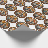 クリスマスエンジェルラッピング紙 ラッピングペーパー (角)