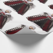 クリスマスエンジェルラッピング紙 ラッピングペーパー (角)