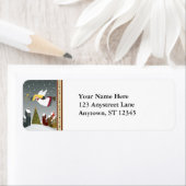 クリスマスエンジェル小ラベル ラベル (インサイチュ)