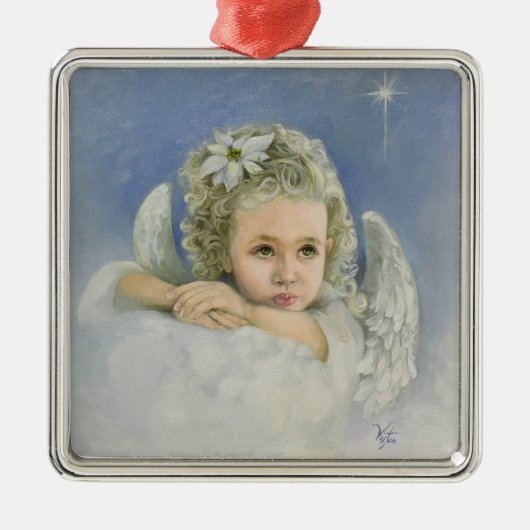 クリスマスエンジェル広場 メタルオーナメント (正面)