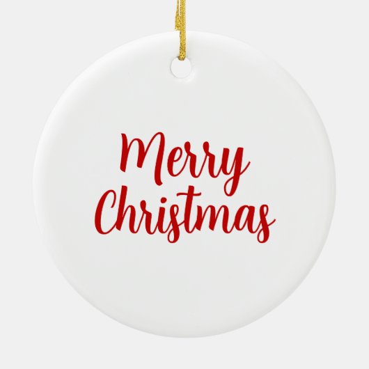 クリスマスエンジェル赤いハート愛の平和の喜び名のギフト セラミックオーナメント (裏面)