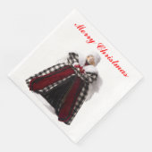 クリスマスエンジェル1ナプキンス (コーナー)