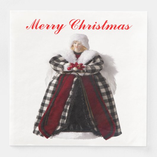 クリスマスエンジェル1ナプキンス (正面)