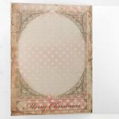 クリスマスエンジェル1 – グリーティングカード 三つ折りクリスマスカード (内部最初)