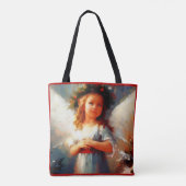 クリスマスエンジェル1 トートバッグ (裏面)