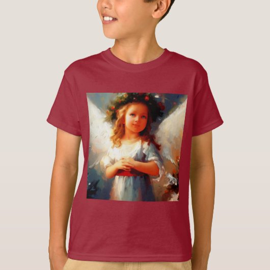 クリスマスエンジェル1 Tシャツ (正面)