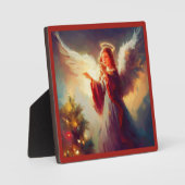 クリスマスエンジェル3 フォトプラーク (正面)