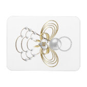 クリスマスエンジェル・オブ・ジョイ・プレミアムマグネット マグネット (横)