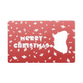 クリスマスエンジェル クレジットカード栓抜き