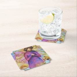 クリスマスエンジェル ペーパーコースター