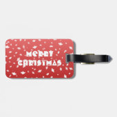 クリスマスエンジェル ラゲッジタグ (裏面横)