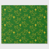 クリスマスエンジェル ラッピングペーパー (フラット)