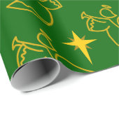 クリスマスエンジェル ラッピングペーパー (ロールコーナー)