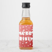 クリスマスエンジェル リキュールボトルラベル (正面)