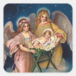 「クリスマスエンジェル」出生シーン スクエアシール