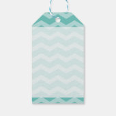 クリスマスエンジェル、子供とクリスマスツリー ギフトタグ (裏面)