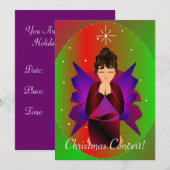 クリスマスエンジェルⅠ 招待状 (正面/裏面)