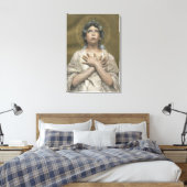 クリスマスエンジェル(by Erulo Eroli) キャンバスプリント (インサイチュ (寝室))