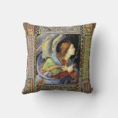 クリスマスエンジェルbyフィリッピーノ・リッピ クッション (裏面)