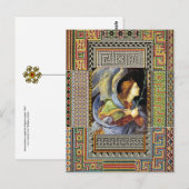 クリスマスエンジェルbyフィリッピーノ・リッピ ポストカード (正面/裏面)