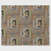 クリスマスエンジェルbyフィリッピーノ・リッピ ラッピングペーパー (フラット)