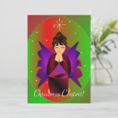 クリスマスエンジェルI 招待状 (スタンド正面)