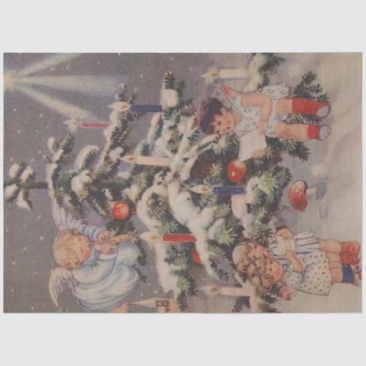 クリスマスエンフェラシリーズデザイン1 薄葉紙 (正面)