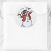 クリスマスエンベロープシーラー ラウンドシール (バッグ)