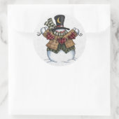 クリスマスエンベロープシーラー ラウンドシール (バッグ)