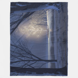 クリスマスエーテル フリースブランケット